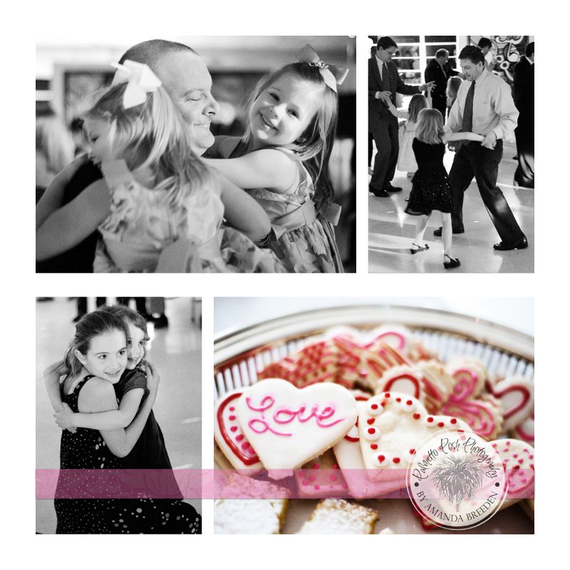 SB3 father daughter dance, sweetheart dance, valentines cookies, valentines dance