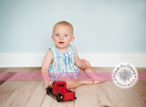 boy with truck