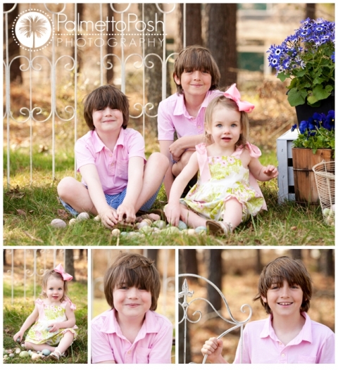 cousins outdoor easter pictures
