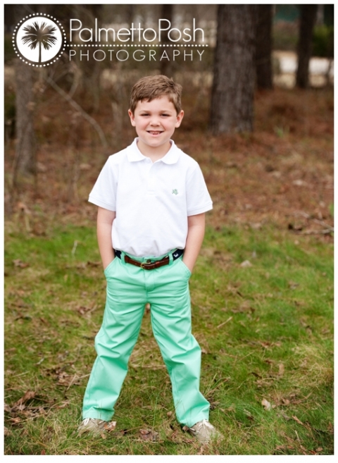 boy outdoor easter photo