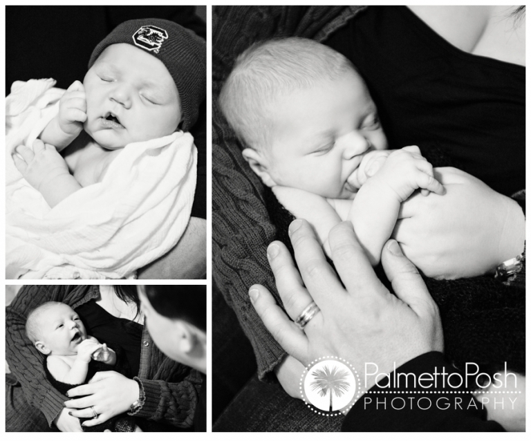 baby boy being held in mom's arms lifestyle newborn photography by greenwood sc photographer amanda breeden
