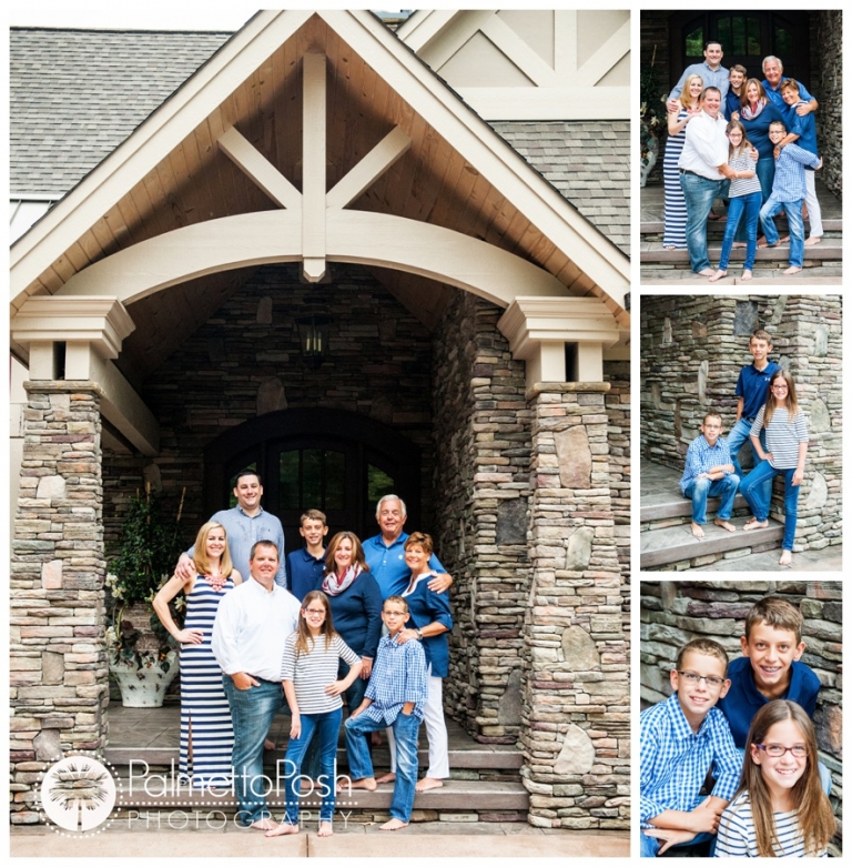 extended family session | palmetto posh photography | greenwood, sc