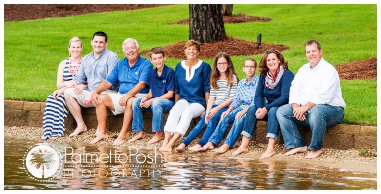 extended family session | palmetto posh photography | greenwood, sc