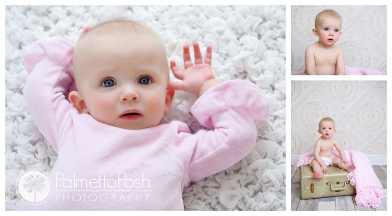 6M baby session, greenwood sc photographer amanda breeden, palmetto posh photography