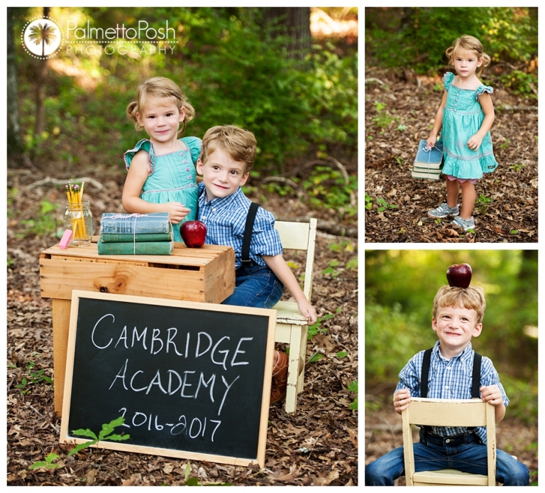 Back to School Sessions, Palmetto Posh Photography