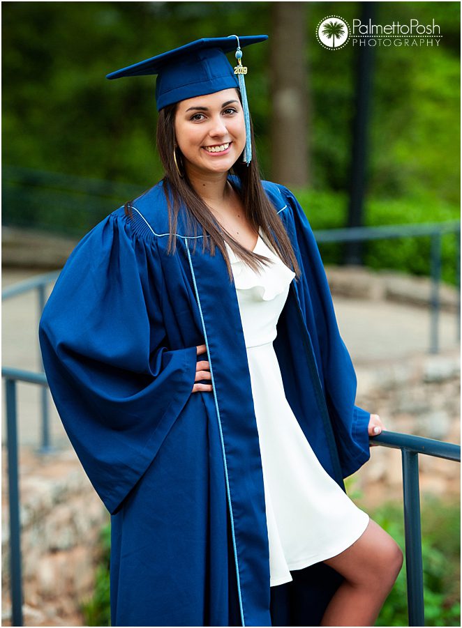 cap and gown portrait